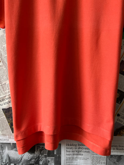 Ralph Lauren® Medium | Chest 21.5 | Burnt Orange | Polo | Cotton