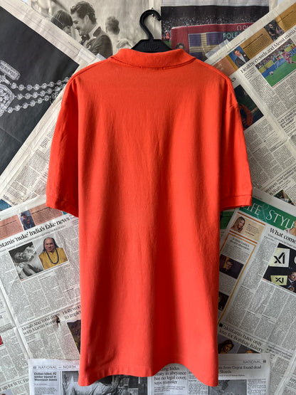 Ralph Lauren® Medium | Chest 21.5 | Burnt Orange | Polo | Cotton