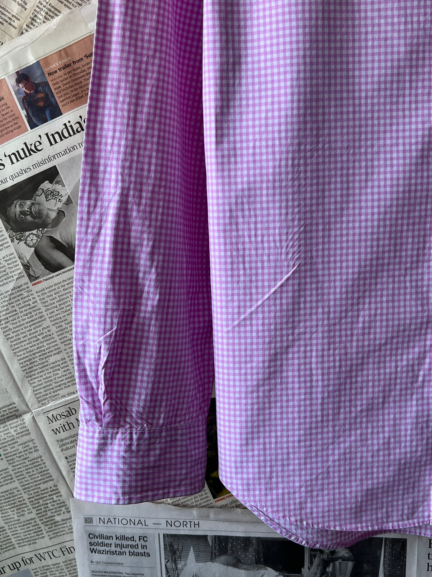 Ralph Lauren® Small | Chest 21 | Pink Check | Shirt | Cotton