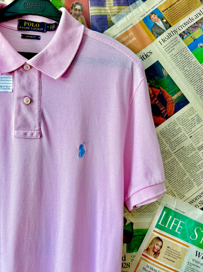 Ralph Lauren® Small | Chest 20.5 | Pink | Polo | Cotton