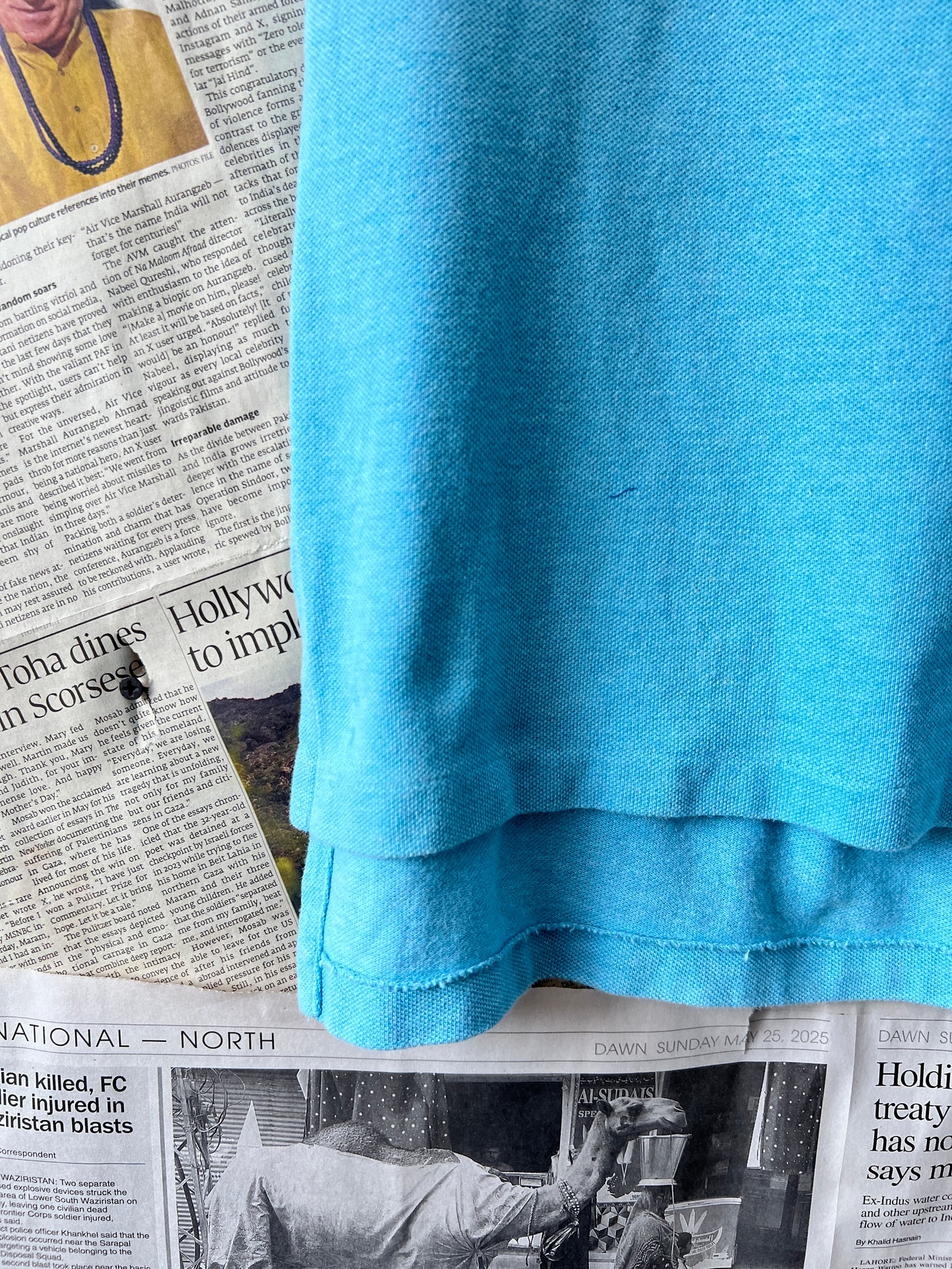 Ralph Lauren® Small | Chest 18.5 | Cyan | Polo | Cotton