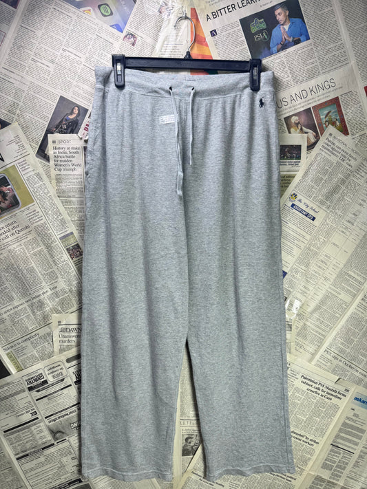 Ralph Lauren® Waist 34" | Knit Light Gray | Trouser | Cotton | 1177