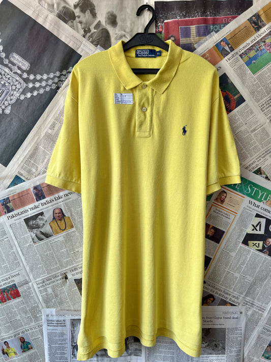 Ralph Lauren® XL | Chest 25 | Yellow | Polo | Cotton