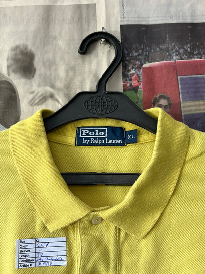 Ralph Lauren® XL | Chest 25 | Yellow | Polo | Cotton