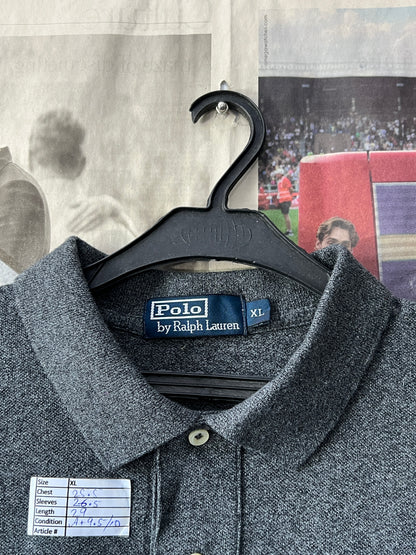 Ralph Lauren® XL | Chest 25.5 | Charcoal | Polo | Cotton