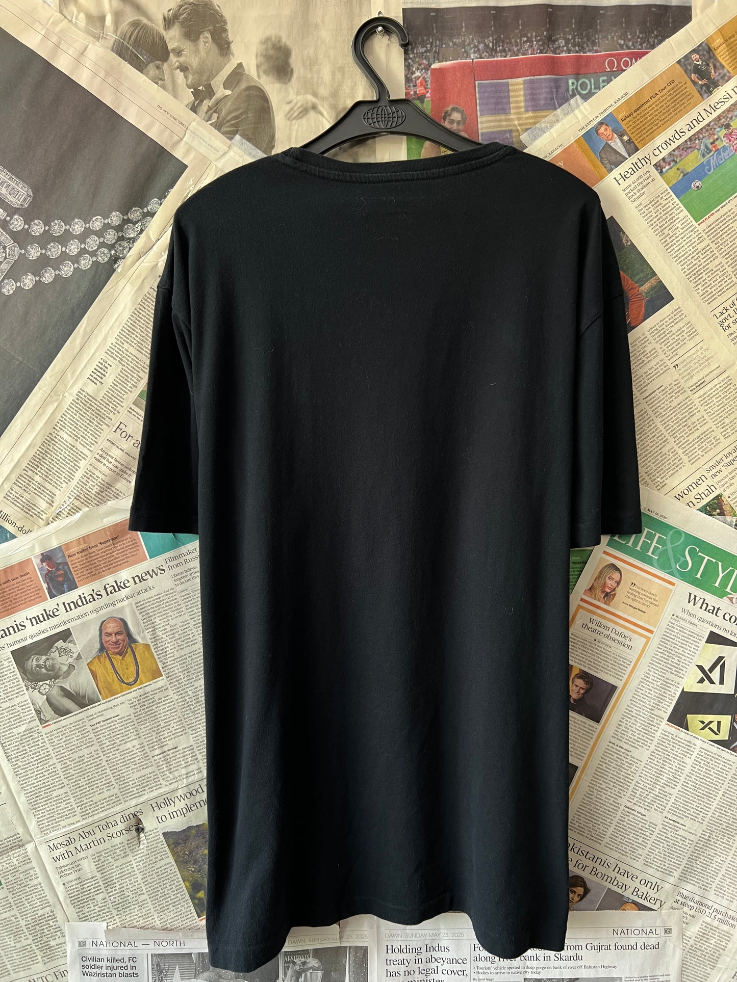 Ralph Lauren® XL | Chest 25 | Black | T-Shirt | Cotton