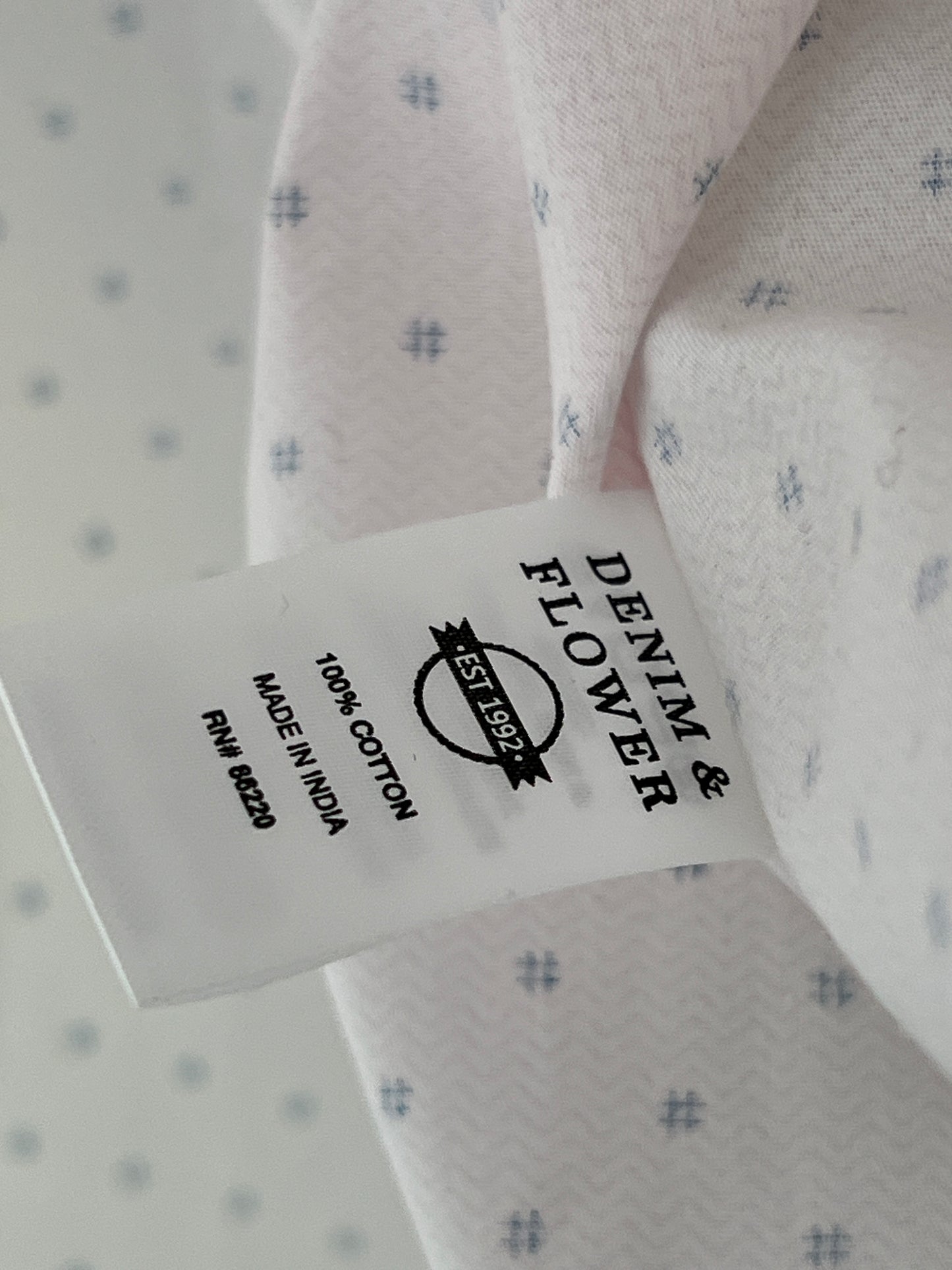 Women- Denim & Flower® Medium | Chest 22 | Shirt | Cotton | 629