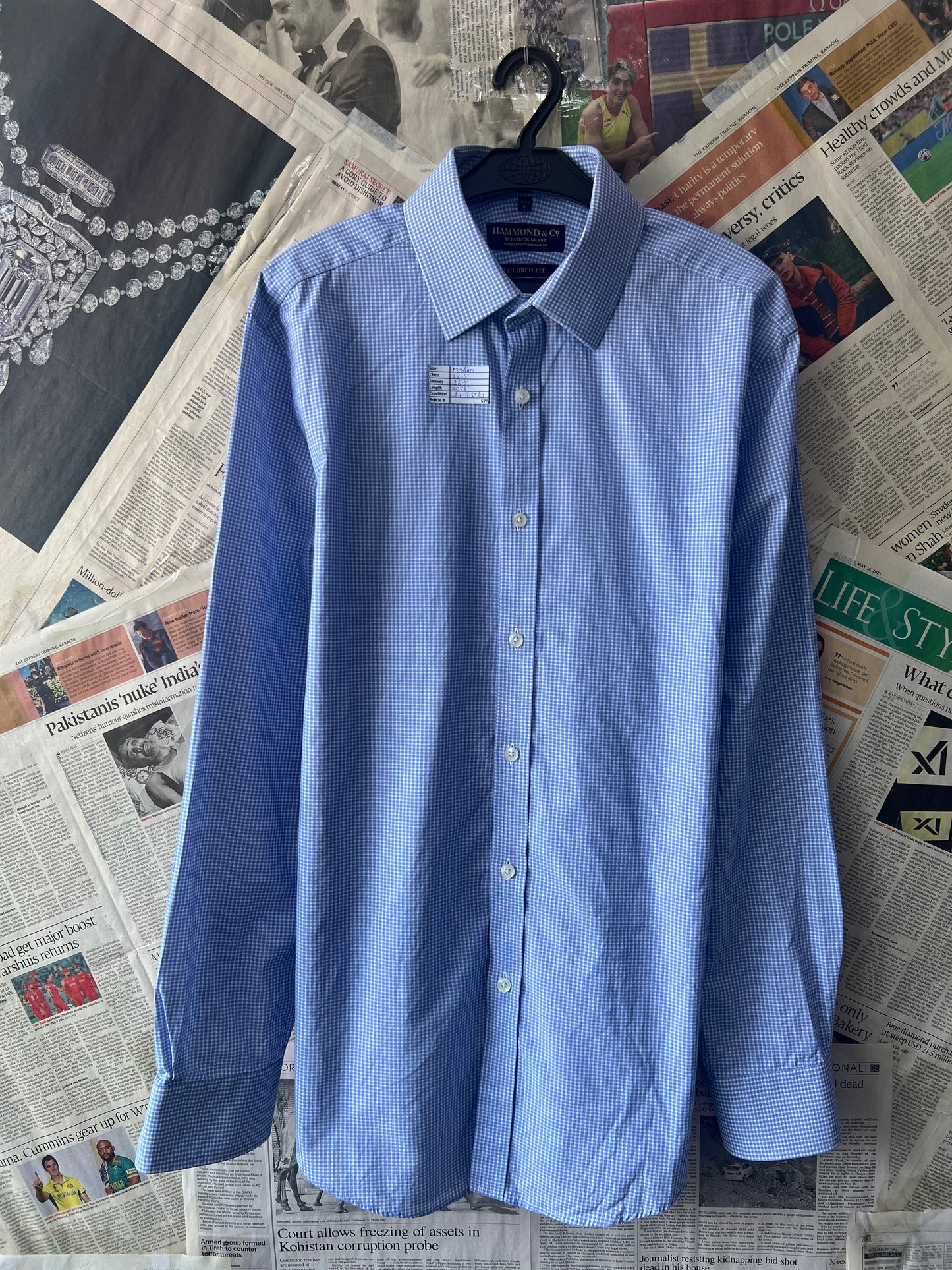 Hammond® Medium | Chest 22.5 | Shirt | Cotton | 578