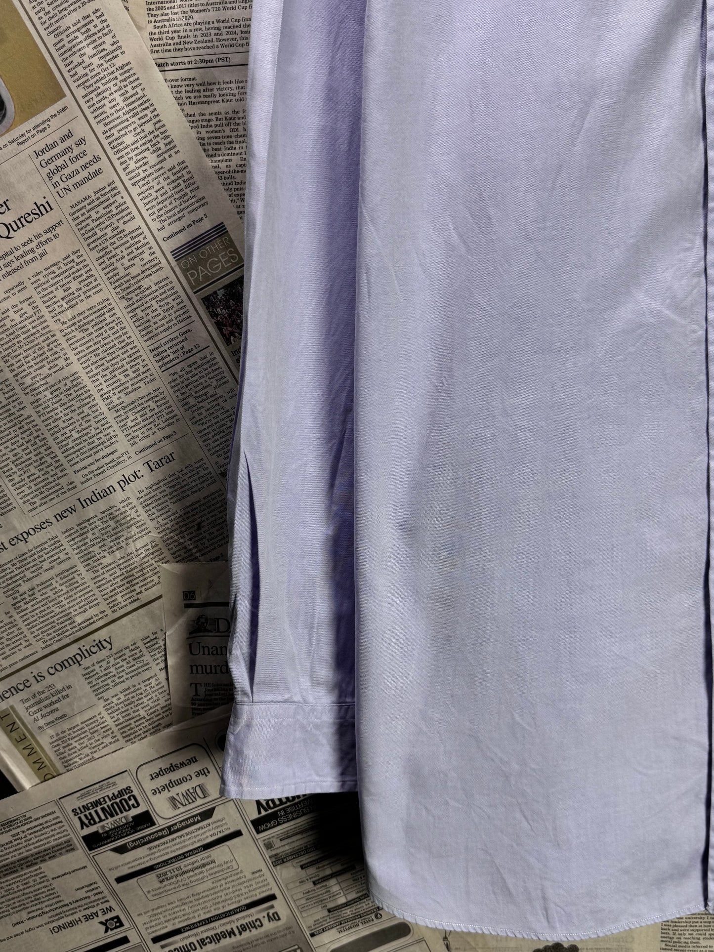 Ralph Lauren® XXL | Chest 28" | Lavendar | Shirt | Cotton | 3617