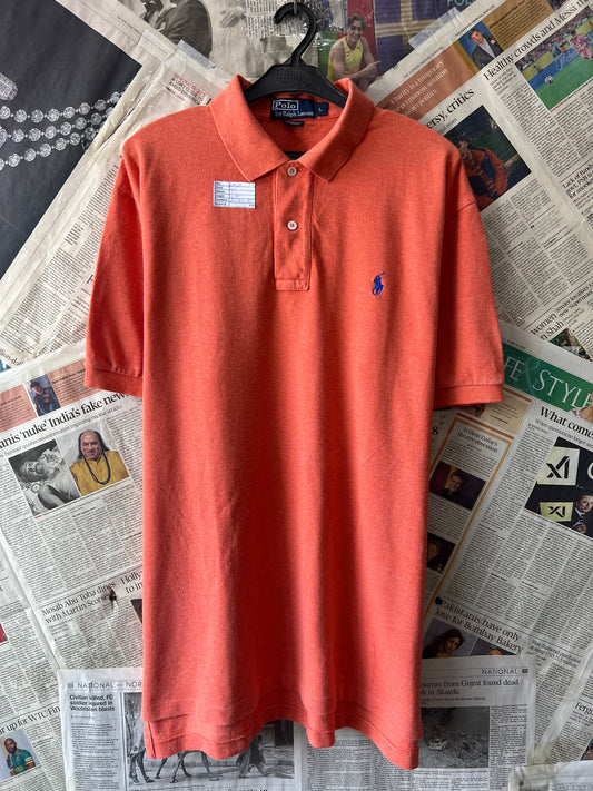 Ralph Lauren® Large | Chest 24 | Flame | Polo | Cotton | 659
