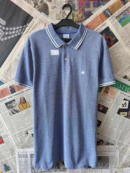 Brooks Brothers® Large | Chest 23 | Grey | Polo | Cotton | 671