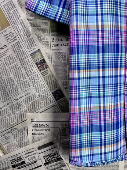 Ralph Lauren® Large | Chest 24 | Mulicolor Check | Shirt | Cotton | 3677