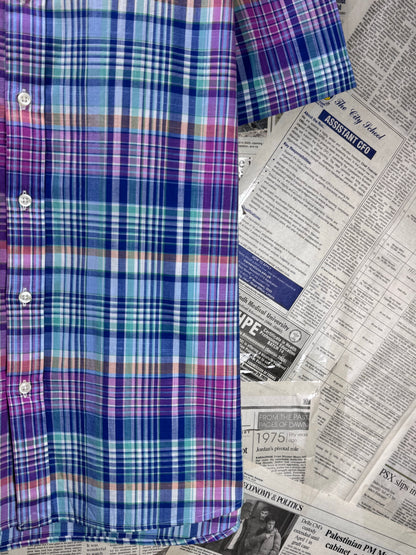 Ralph Lauren® Large | Chest 24 | Mulicolor Check | Shirt | Cotton | 3677