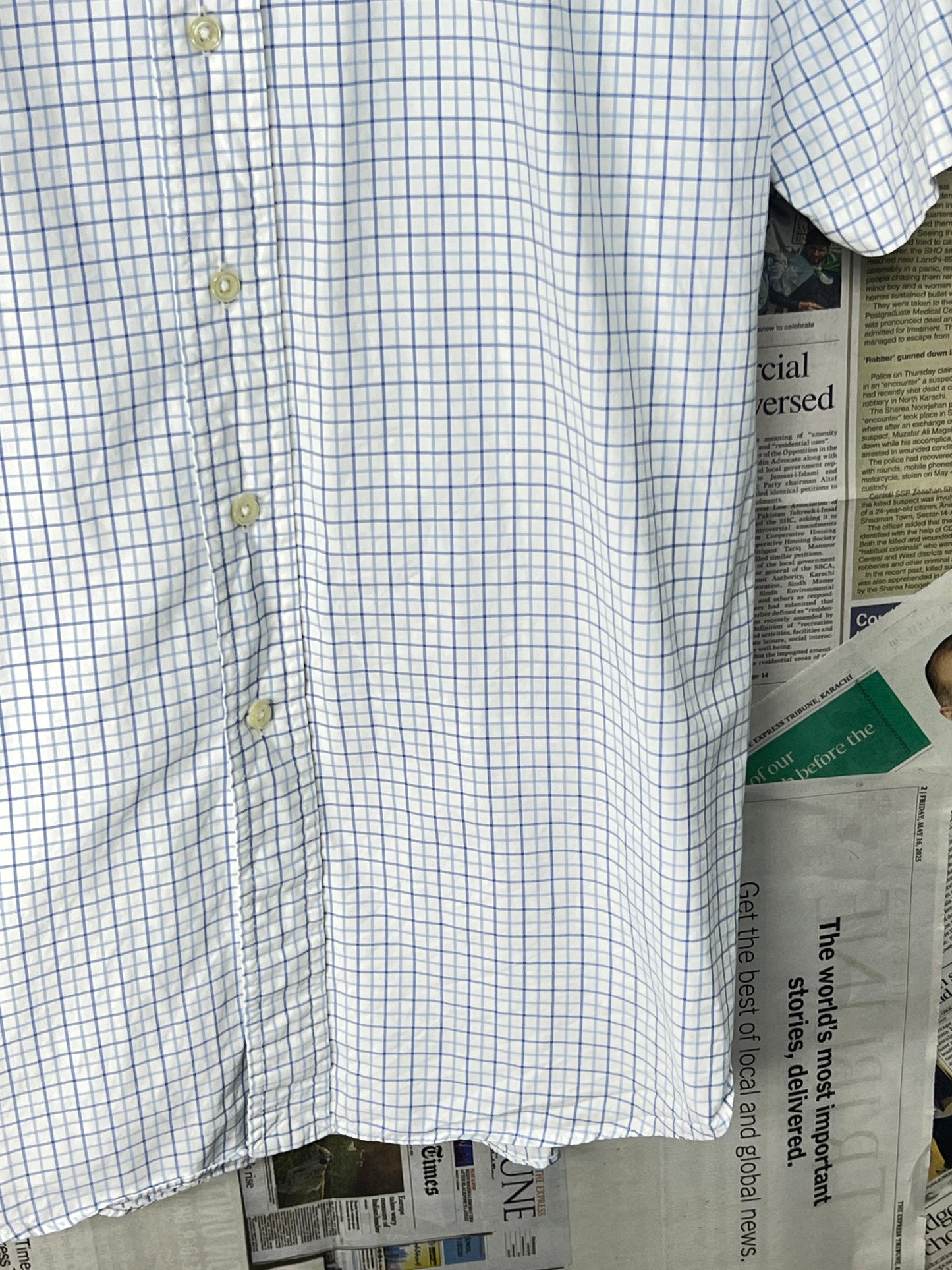 Ralph Lauren® Blue Box Check – (Size: XXL)