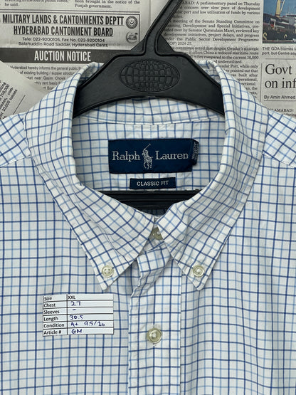 Ralph Lauren® Blue Box Check – (Size: XXL)