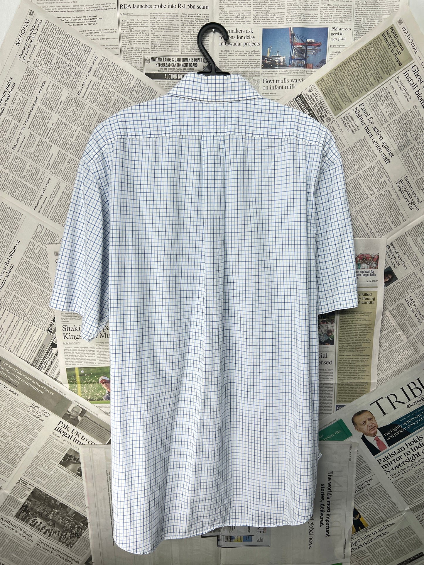 Ralph Lauren® Blue Box Check – (Size: XXL)