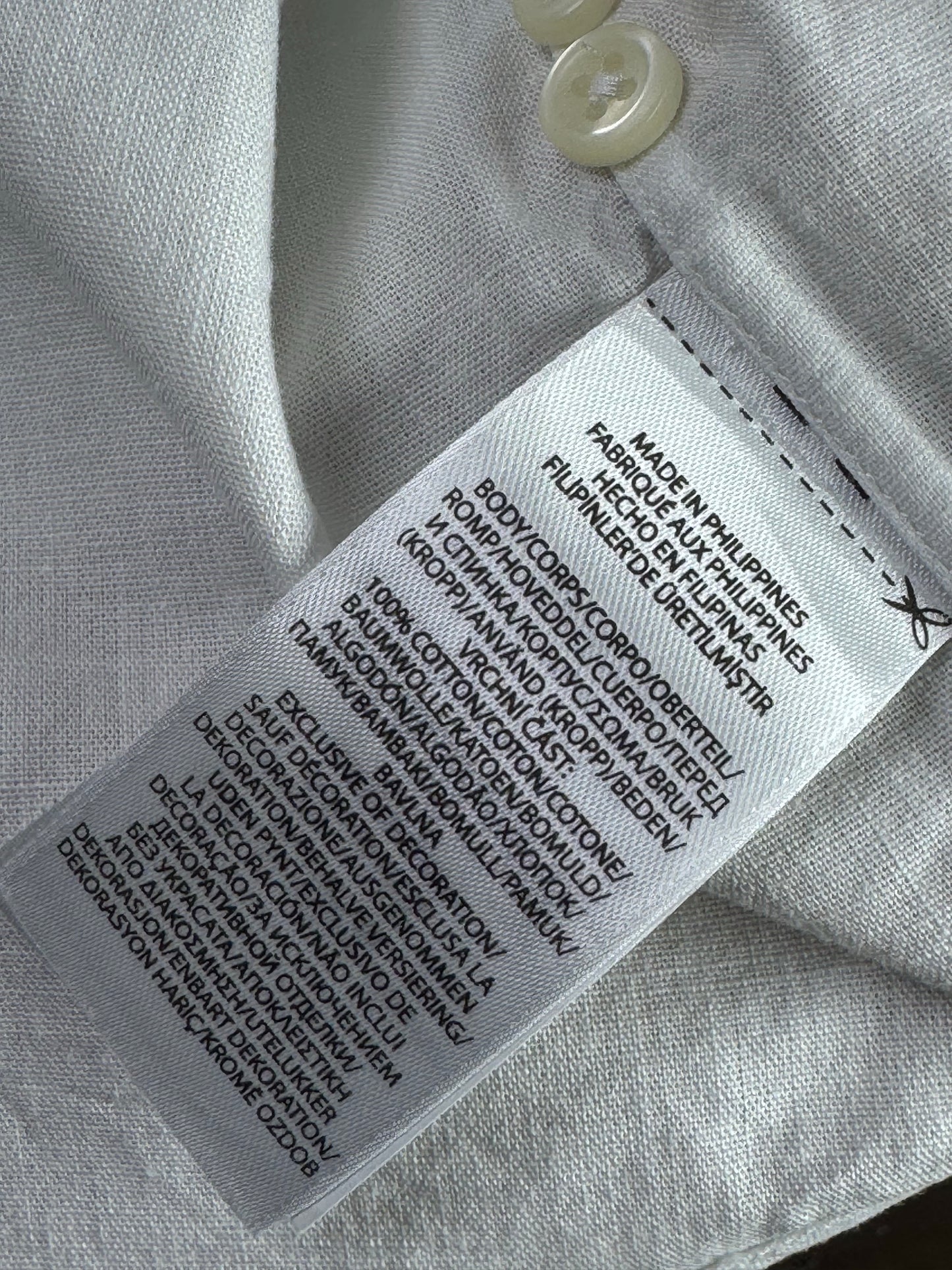 Ralph Lauren® XXL | Chest 28" | White | Shirt | Cotton | 3510