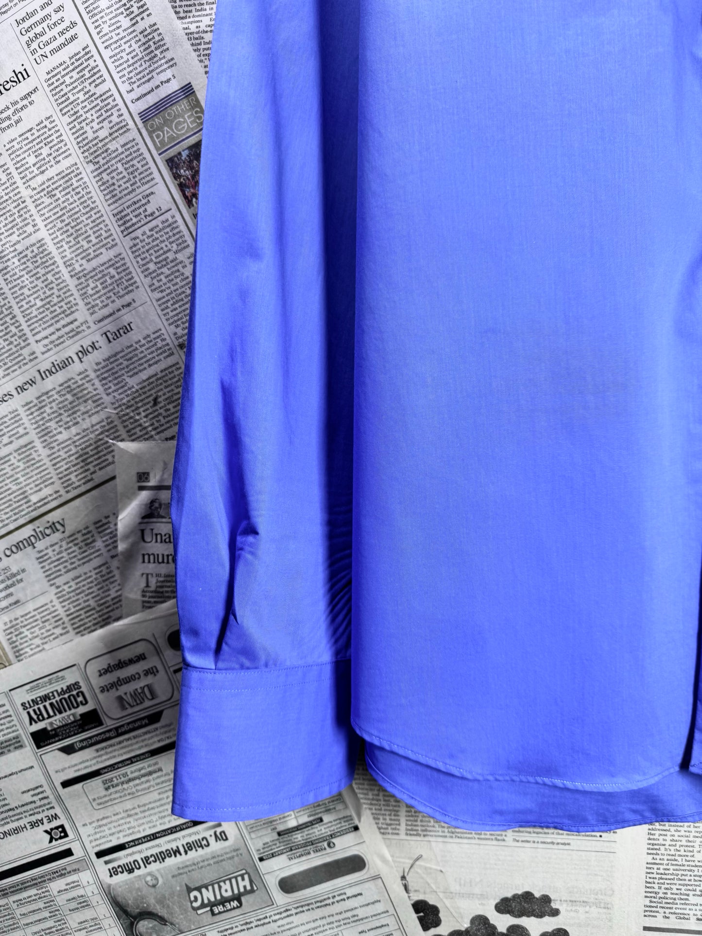 Ralph Lauren® L/XL | Chest 24.5 | Dodger Blue | Shirt | Cotton | 3519