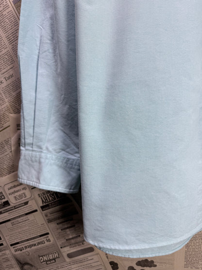 Ralph Lauren® L/XL | Chest 24.5 | Cyan | Oxford Shirt | Cotton | 3521