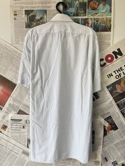 Ralph Lauren® Box Check on White – (Chest: 25.5)