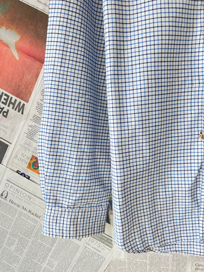 Ralph Lauren® Box Check on White – (Chest: 27)