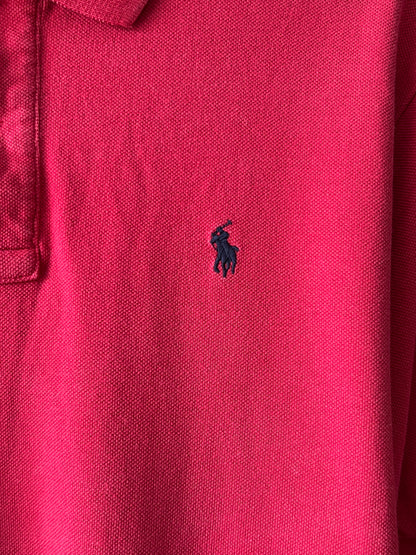 Ralph Lauren® Small | Chest 20" | Georgia Red| Polo | Cotton | 589