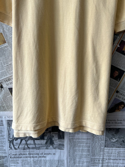 Ralph Lauren® Medium | Chest 22 | Pale Yellow | Polo | Cotton | 551