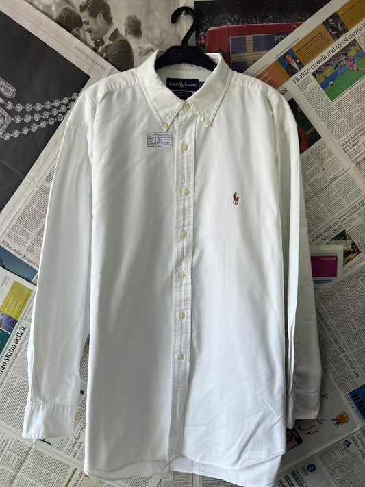 Ralph Lauren® White Oxford – (Chest: 27.5)