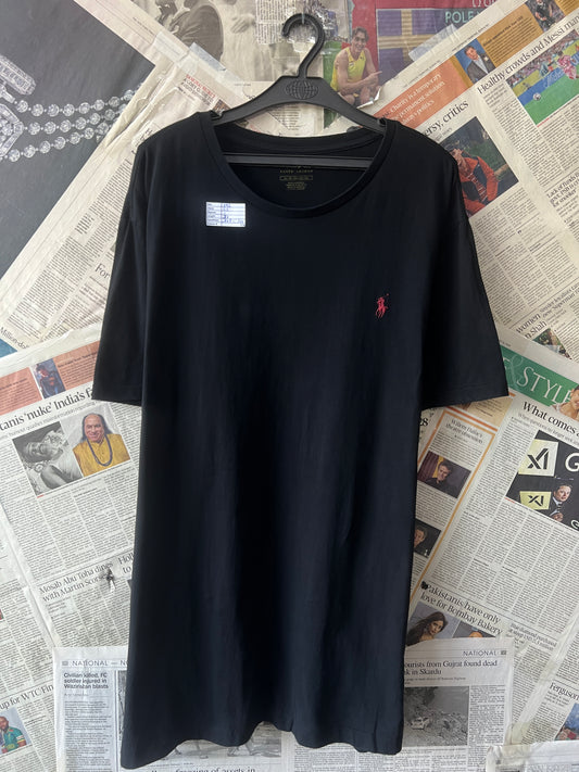 Ralph Lauren® XL | Chest 25 | Black | T-Shirt | Cotton | 536