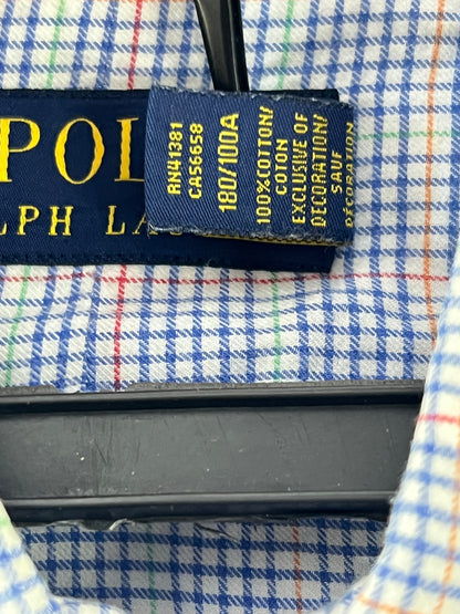 Ralph Lauren® Bluish Multicolor Check – (Chest: 25)