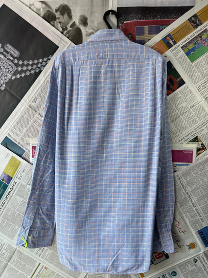 Ralph Lauren® Bluish Multicolor Check – (Chest: 25)