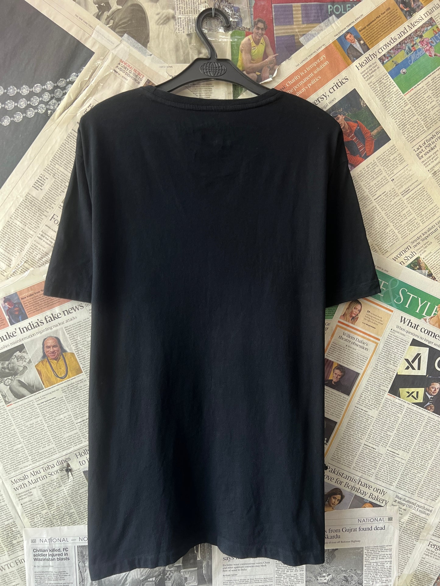 Ralph Lauren® Large | Chest 23 | Black | T-Shirt | Cotton | 533
