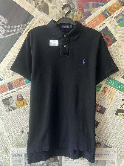 Ralph Lauren® Small | Chest 20.5" | Black | Polo | Cotton | 539