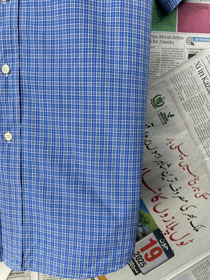 Ralph Lauren® Blue Check – (Chest: 25)