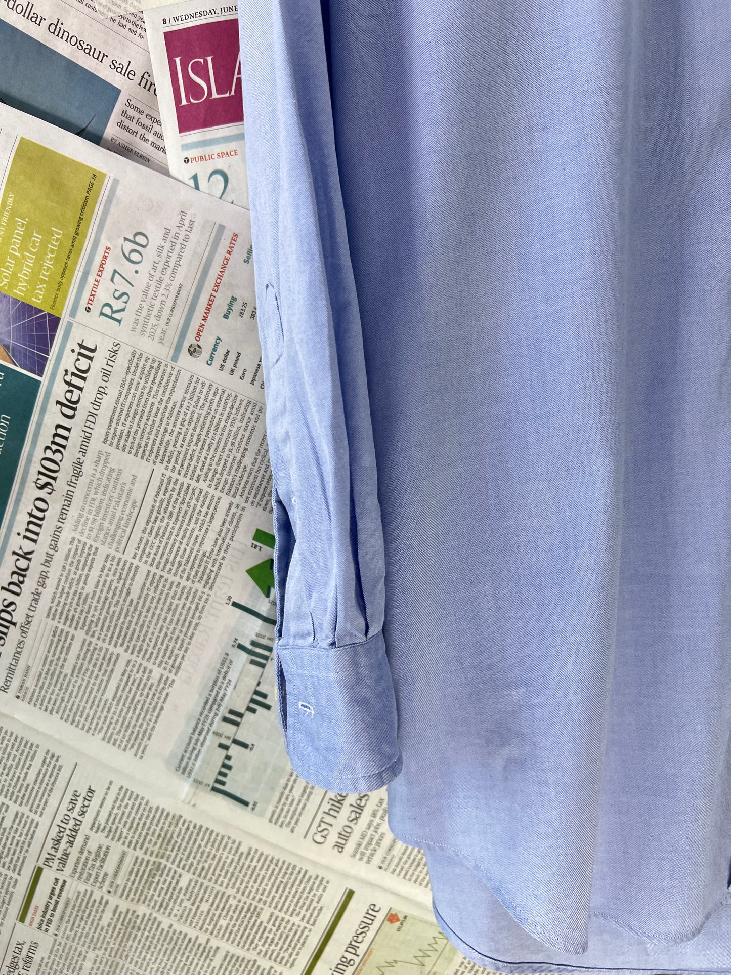 Ralph Lauren® Blue Shirt – (Size: XXL) Chest: 27