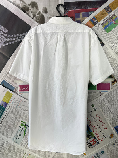 Ralph Lauren® White Seersucker Fabric – (Chest: 24)