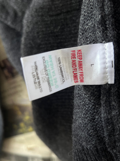 Easy® Medium | Chest 22.5 | Charcoal Grey | Sweater | 100% Wool | 465