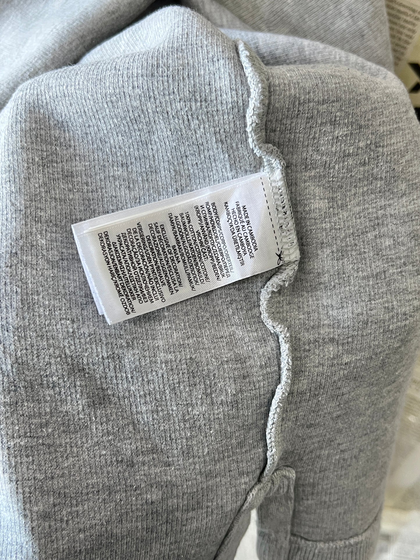 Ralph Lauren® XXL | Chest 27 | Grey | Quarter Zip Sweater | Cotton | 784