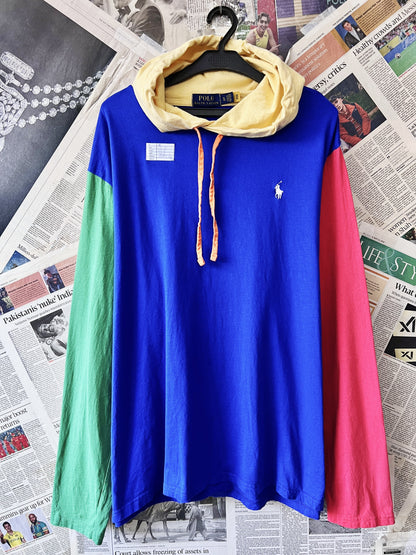 Ralph Lauren® XL | Chest 25.5 | Blue | Light Upper | Cotton | 517