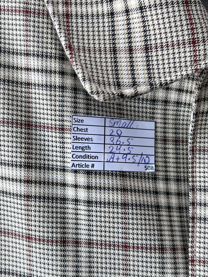 Zara® Small | Chest 20 | Beige | Long Coat | Poly-Viscose-Elastane | 508