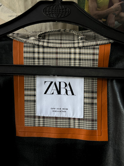 Zara® Small | Chest 20 | Beige | Long Coat | Poly-Viscose-Elastane | 508