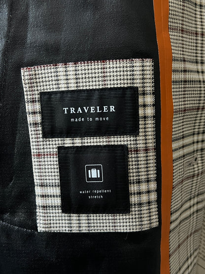 Zara® Small | Chest 20 | Beige | Long Coat | Poly-Viscose-Elastane | 508