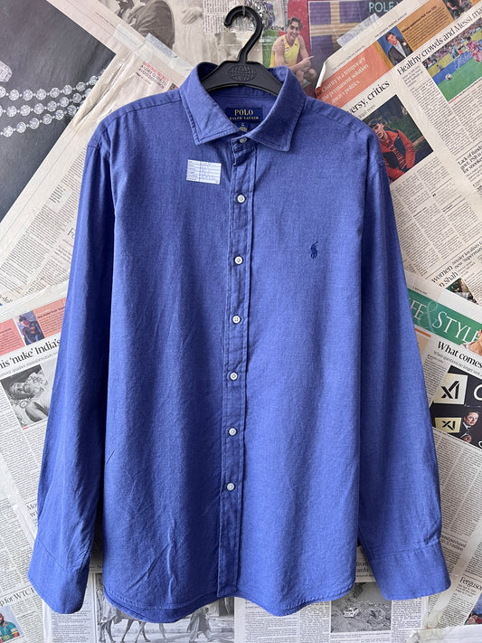 Ralph Lauren® Large | Chest 23 | Blue | Shirt | Cotton | 502