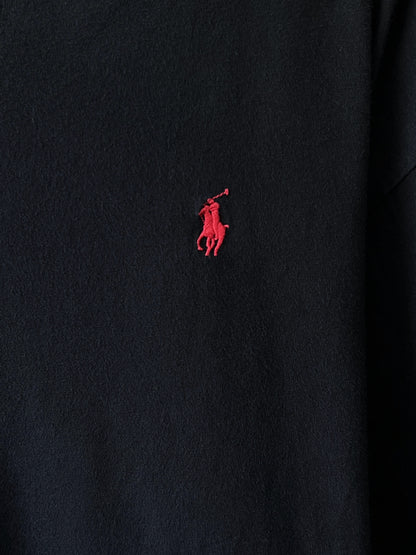 Ralph Lauren® Large | Chest 24 | Black | Light Sweat Shirt | Cotton | 737