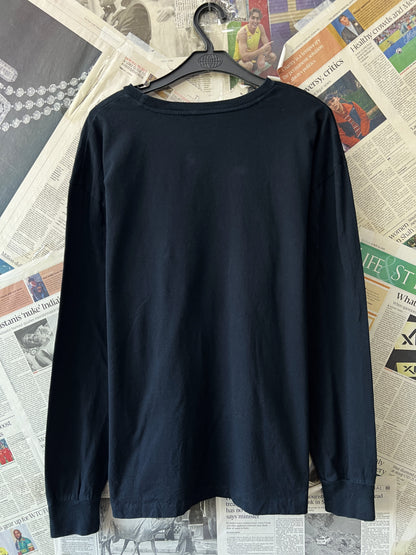 Ralph Lauren® Large | Chest 24 | Black | Light Sweat Shirt | Cotton | 737