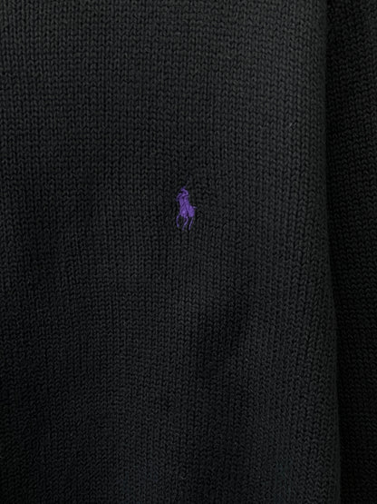 Ralph Lauren® Large | Chest 23.5 | Midnight Blue | Crewneck Sweater | Cotton | 728