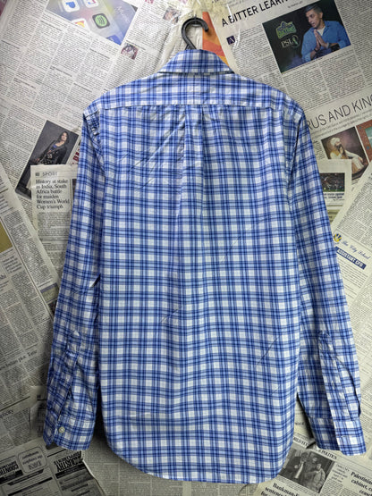 Ralph Lauren® Small | Chest 19.5" | Blue Check | Shirt | Cotton | 4134