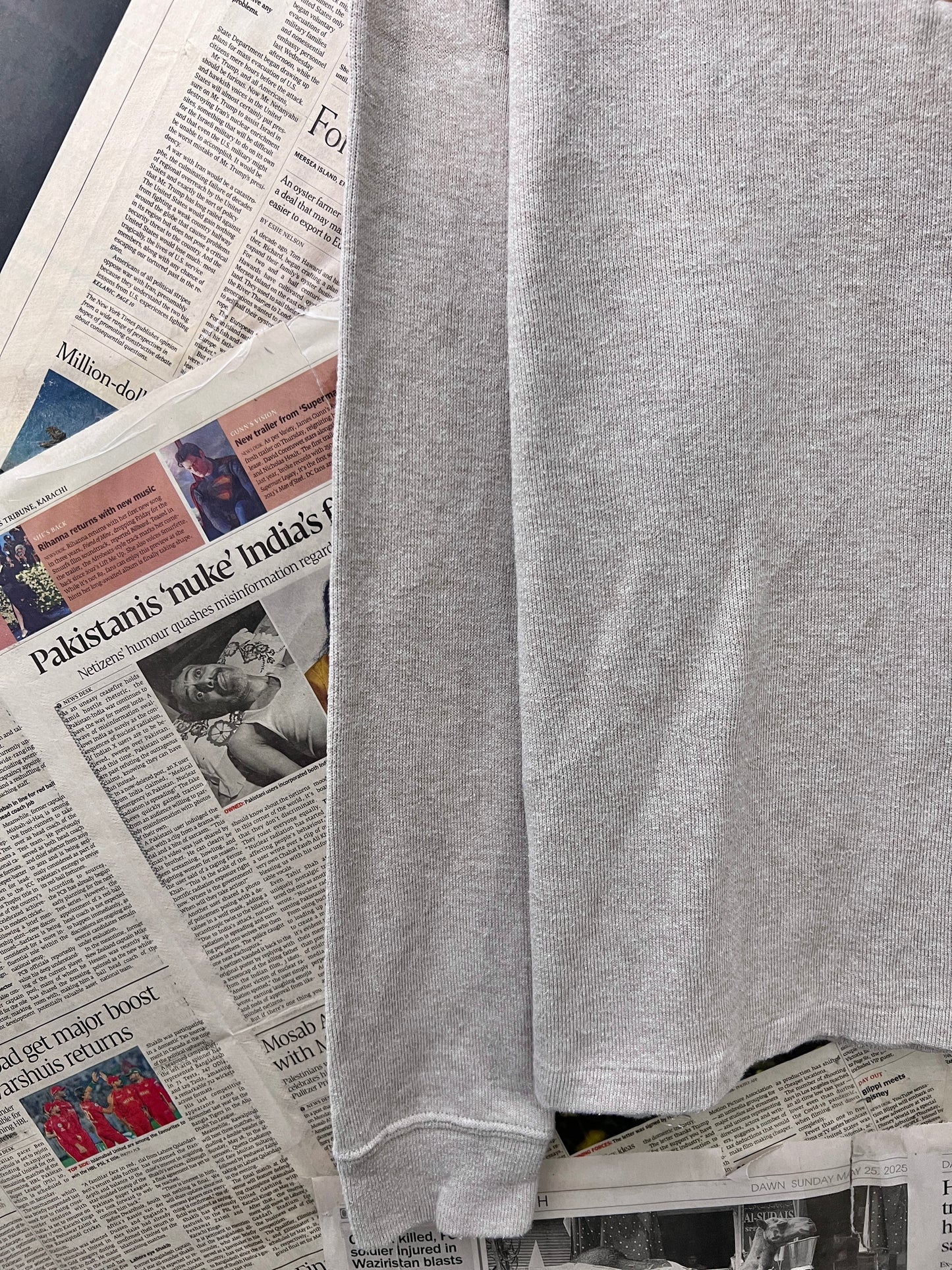 Ralph Lauren® Large | Chest 23.5 | Light Brown | Quarter Zip Sweater | Cotton | 723