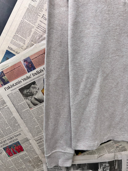 Ralph Lauren® Large | Chest 23.5 | Light Brown | Quarter Zip Sweater | Cotton | 723