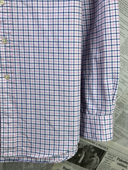 Ralph Lauren® Small | Chest 21" | Multicolor Check Oxford | Shirt | Cotton | 2296